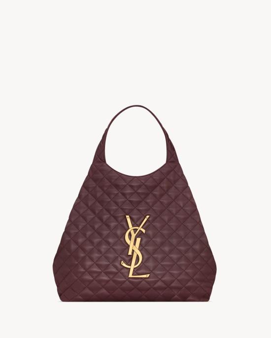 26SS 생로랑 이카 퀼티드 나파 백 698651AAANG 6195 RED - SAINT LAURENT