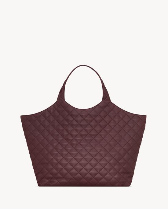 26SS 생로랑 이카 퀼티드 나파 백 698651AAANG 6195 RED - SAINT LAURENT