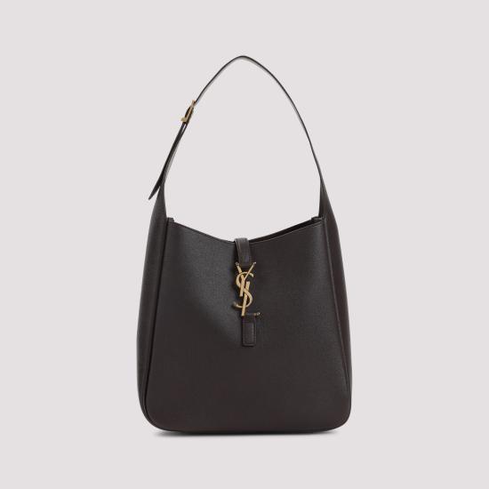 26SS 생로랑 LE 5 A 7 서플 그레인드 레더 스몰백 850533AAAUQ 2877 BROWN - SAINT LAURENT