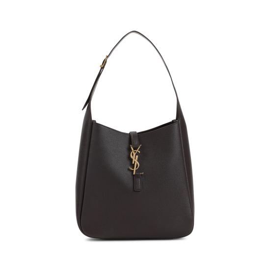 26SS 생로랑 LE 5 A 7 서플 그레인드 레더 스몰백 850533AAAUQ 2877 BROWN