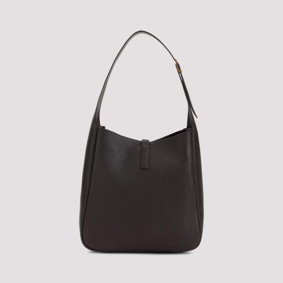 26SS 생로랑 LE 5 A 7 서플 그레인드 레더 스몰백 850533AAAUQ 2877 BROWN - SAINT LAURENT