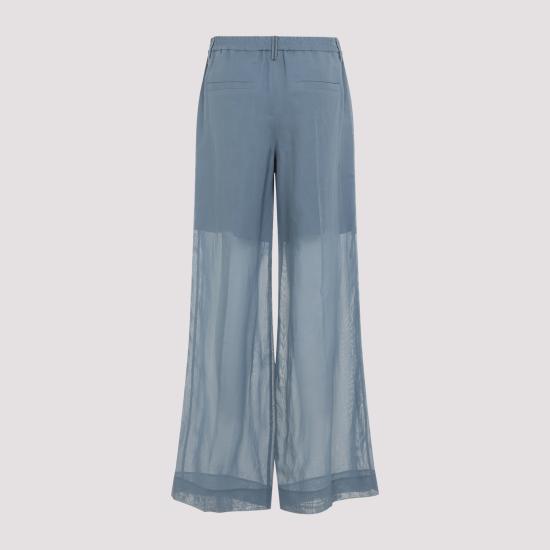 26SS 브루넬로 쿠치넬리 팔라초 팬츠 M0F91P9174 C9704 BLUE - BRUNELLO CUCINELLI