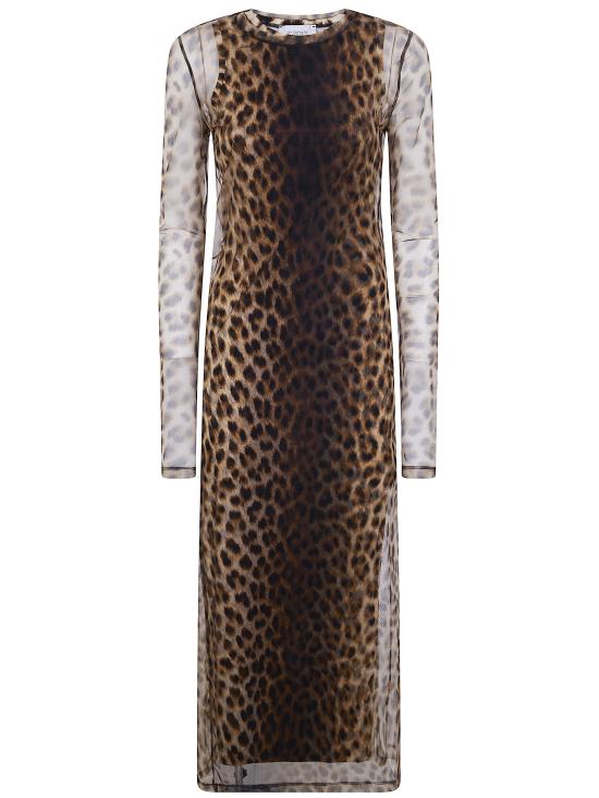 26SS 막스마라 스포츠막스 미디 원피스 2612621072600 001 BROWN - MAX MARA SPORTMAX FASHION