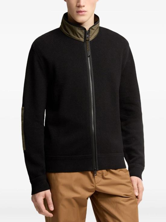 26SS 몽클레어 집업 니트 L10919B00025M1113 999 BLACK - MONCLER