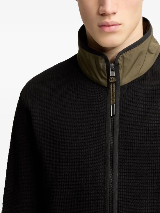 26SS 몽클레어 집업 니트 L10919B00025M1113 999 BLACK - MONCLER