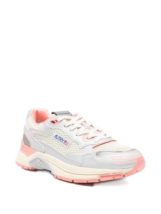 26SS 오트리 HYPERWAY 하이퍼웨이 스니커즈 HYLWMV07 MV07 SILVPEACHP MV07 SILV PEACHP - AUTRY