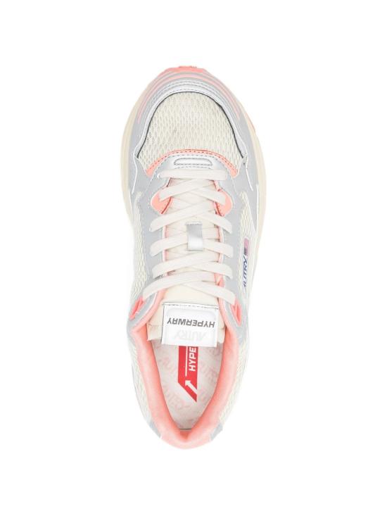 26SS 오트리 HYPERWAY 하이퍼웨이 스니커즈 HYLWMV07 MV07 SILVPEACHP MV07 SILV PEACHP - AUTRY