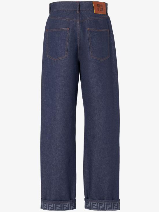 26SS 펜디 블루 데님 팬츠 FLP882AOHSF0QB0 blue - FENDI