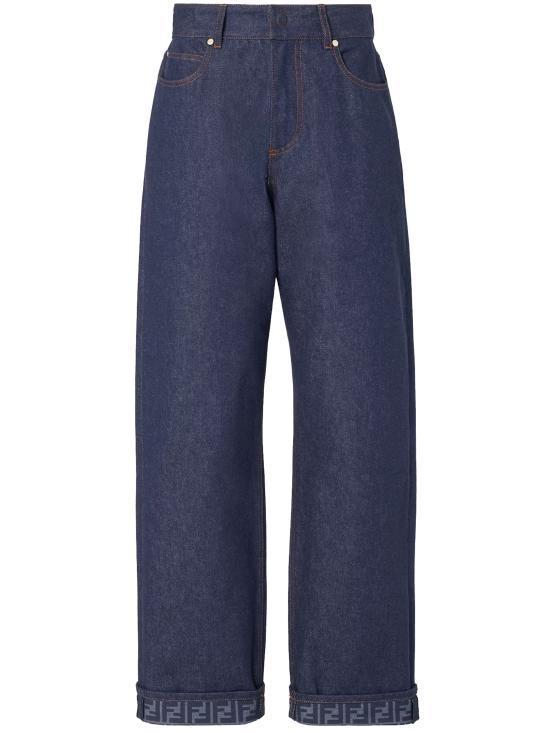 26SS 펜디 블루 데님 팬츠 FLP882AOHSF0QB0 blue