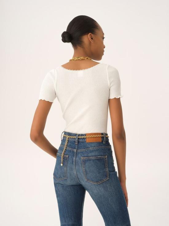 26SS 끌로에 데님 팬츠 CH25WDP041534A1 blue - CHLOE