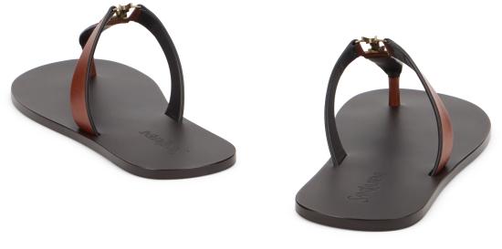 26SS 생로랑 뮬/슬리퍼 825294DWETT6036 brown - SAINT LAURENT