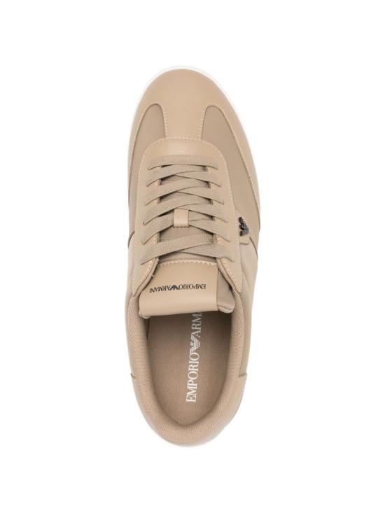 26SS 엠포리오 아르마니 스니커즈 EM003062AF18210U1072 BEIGE - EMPORIO ARMANI