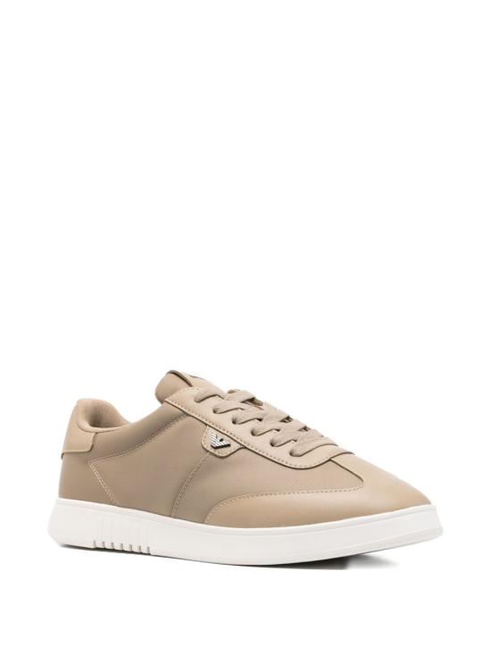 26SS 엠포리오 아르마니 스니커즈 EM003062AF18210U1072 BEIGE - EMPORIO ARMANI