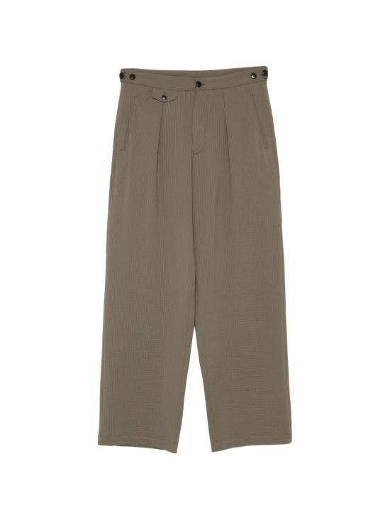 26SS 엠포리오 아르마니 스트레이트 팬츠 EM005542AF22051U6128 BROWN