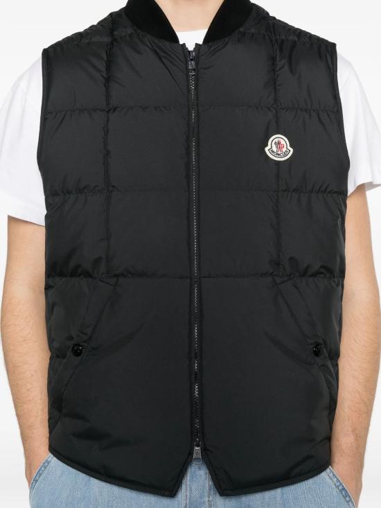 26SS 몽클레어 패딩 조끼 L10911A00149597YW 999 BLACK - MONCLER