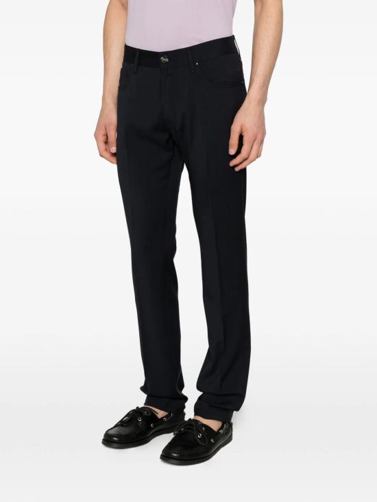 26SS 야콥코헨 스트레이트 팬츠 JUMQW004001T870ARW Y99 NAVY BLUE - JACOB COHËN