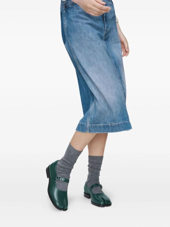 26SS 마르지엘라 타비 메리 제인 S39WL0119PS679 T7162 BOTTLE GREEN - MAISON MARGIELA