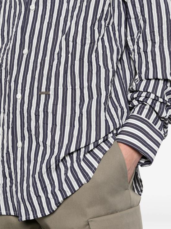 26SS 디스퀘어드2 긴팔 셔츠 S71DM0836D35477 02F BLUE WHITE - DSQUARED2