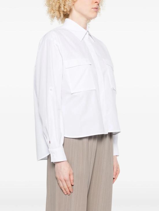 26SS 막스마라 셔츠 2611111042600 001 BLANCO OPTICO - MAX MARA