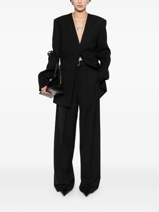 26SS 막스마라 스트레이트 팬츠 2612131041650 002 NEGRO - MAX MARA