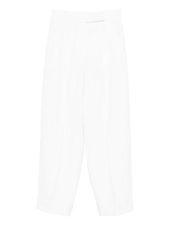 26SS 막스마라 스트레이트 팬츠 2611131111600 001 BLANCO LANA