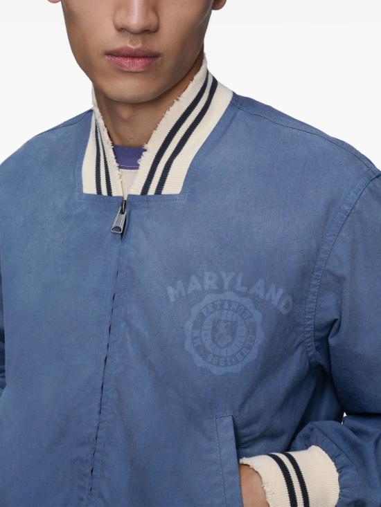 26SS 마르지엘라 봄버 자켓 S50AM0655M35796 522 WORKWEAR BLUE - MAISON MARGIELA