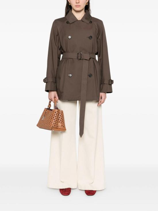 26SS 막스마라 트렌치 코트 2619021114650 022 CHOCOLATE - MAX MARA