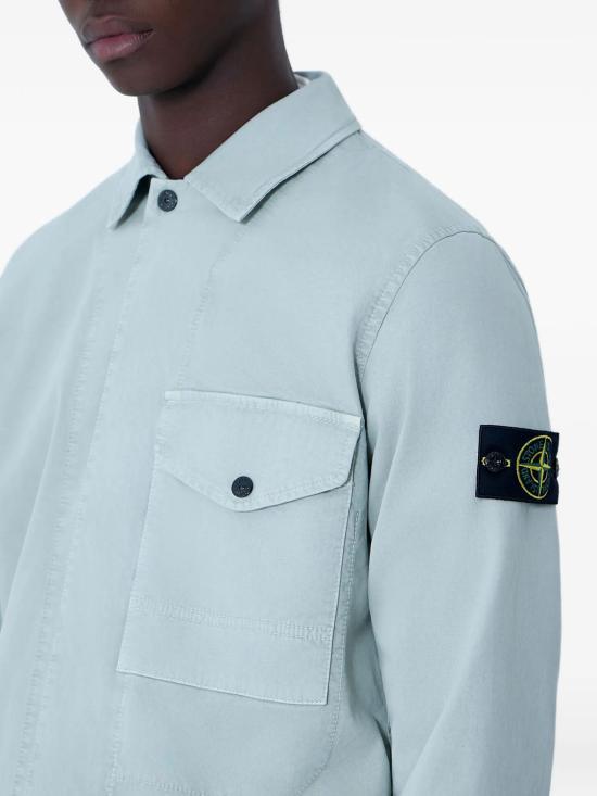 26SS 스톤 아일랜드 긴팔 셔츠 L1S151200001S0004 V0155 SAGE - STONE ISLAND