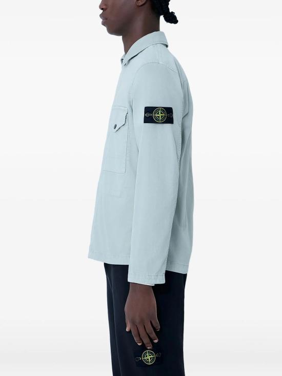 26SS 스톤 아일랜드 긴팔 셔츠 L1S151200001S0004 V0155 SAGE - STONE ISLAND