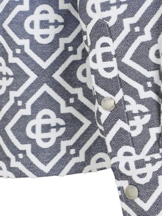 26SS 카사블랑카 자켓 MSP26JK449 01 MONOGRAM GRADIENT - CASABLANCA