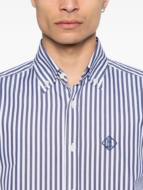 26SS 에르노 긴팔 셔츠 CM000027U13317 9200 BLUE - HERNO