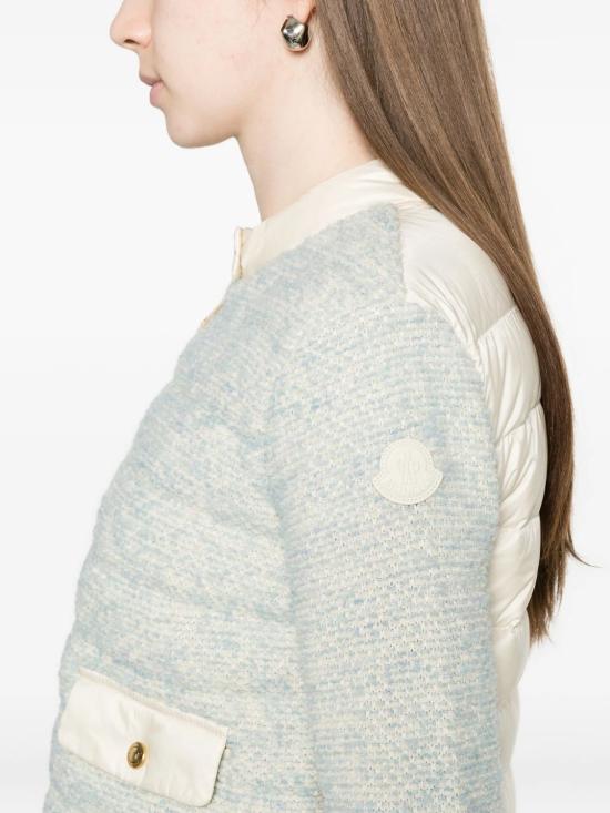 26SS 몽클레어 숏패딩 L10939B00011M8923 70D LIGHT BLUE - MONCLER