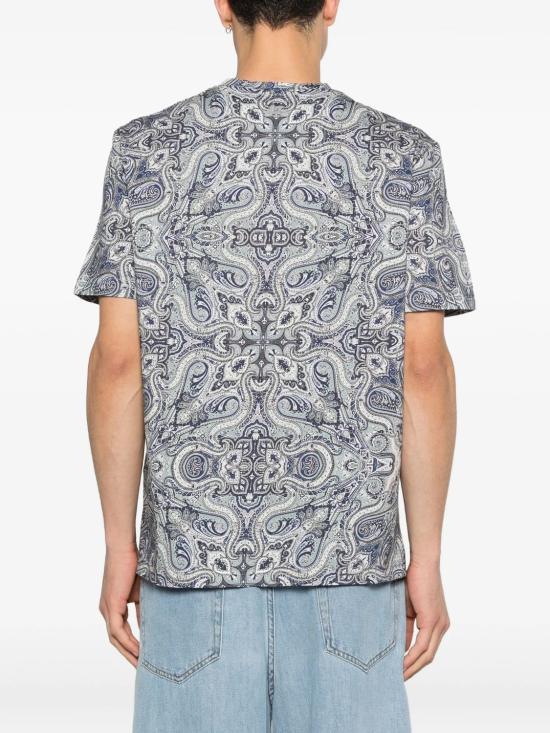 26SS 에트로 반팔 티셔츠 MRMA0002AKI10 X0880 - ETRO