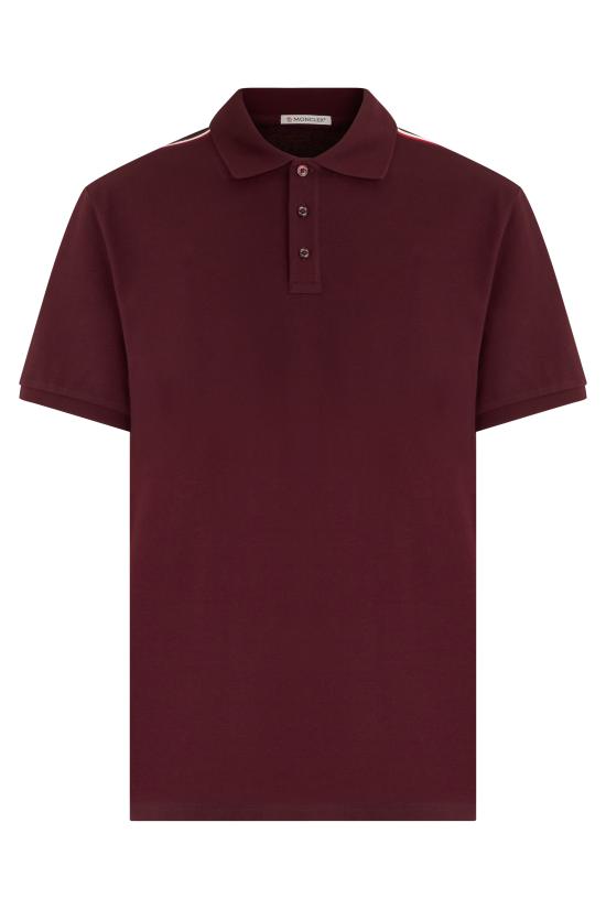 26SS 몽클레어 폴로 티셔츠 L10918A0003189A16 480 DARK RED