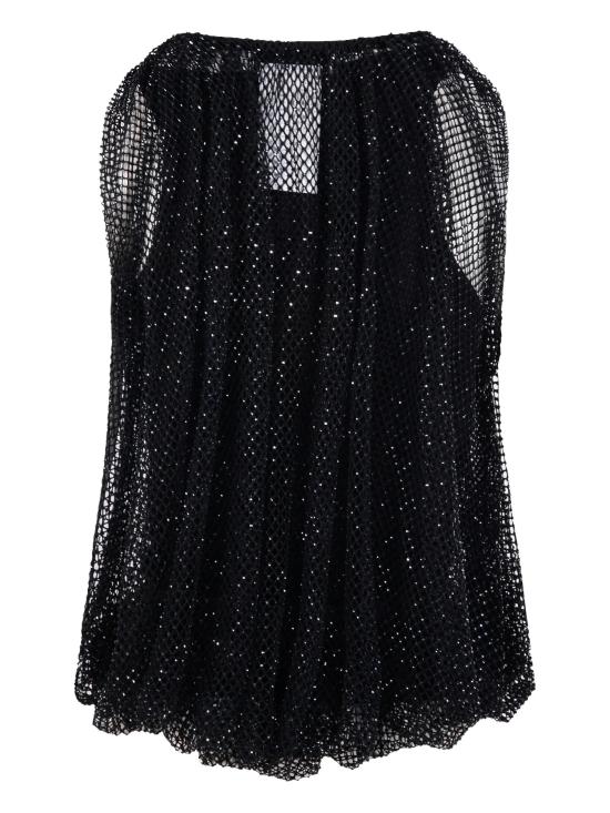 26SS 막스마라 바디수트 티셔츠 2612941061650 002 NEGRO - MAX MARA