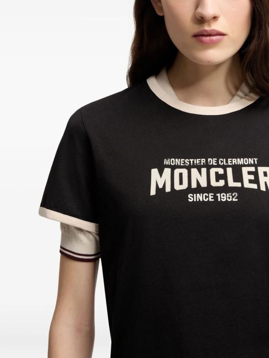 26SS 몽클레어 반팔 티셔츠 L10938C0003189AUO P90 DARK GREY - MONCLER