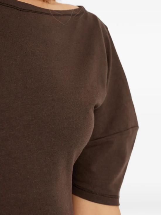 26SS 르메르 롱 원피스 DR1147 LJ1010BR512 BROWN - LEMAIRE