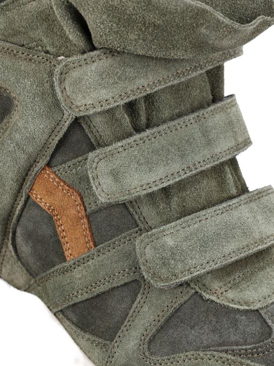 26SS 이자벨마랑 스니커즈 BK0009FAD2E07S MUKK GREEN - ISABEL MARANT