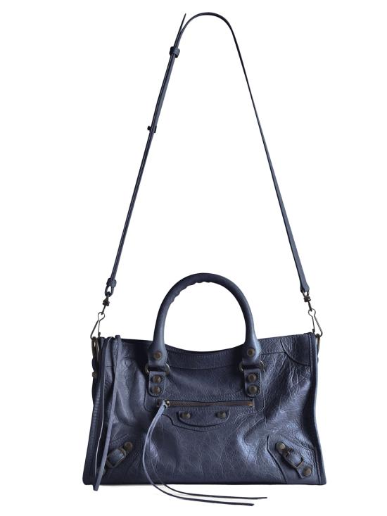 26SS 발렌시아가 르 시티 스몰 백 볼케닉 락 8114422ABEK 4649 BLUE - BALENCIAGA