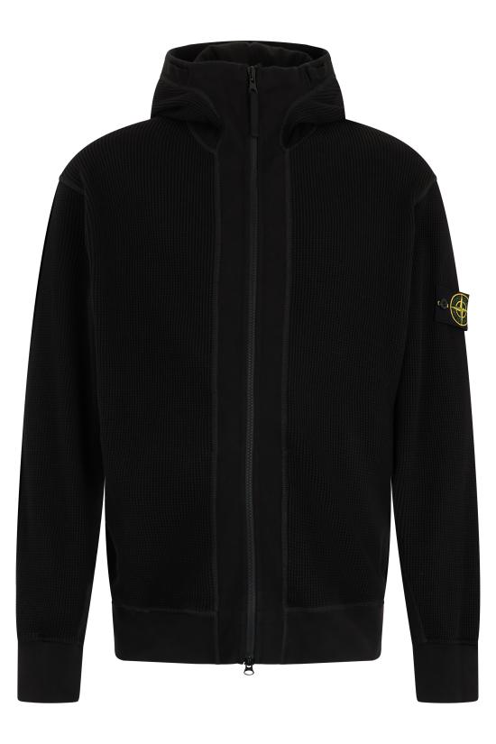  스톤 아일랜드 후드 티셔츠 S156100058S0044V0029 black