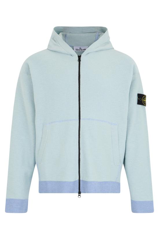  스톤 아일랜드 후드 티셔츠 S155100050S01B0V0041 Light Blue