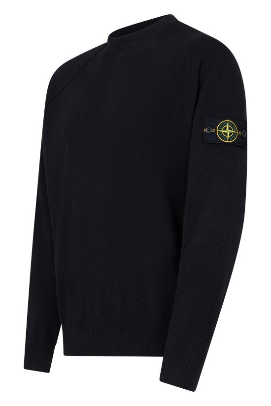  스톤 아일랜드 스웨터 S155100020S01B9V0020 black - STONE ISLAND
