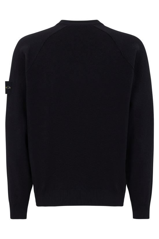  스톤 아일랜드 스웨터 S155100020S01B9V0020 black - STONE ISLAND