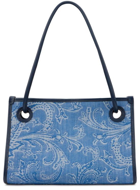 26SS 에트로 숄더백 WP1D0062AQ364B0025 Light Blue - ETRO