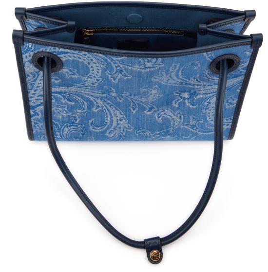 26SS 에트로 숄더백 WP1D0058AQ364B0025 Light Blue - ETRO