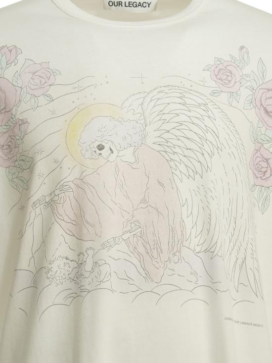 26SS 아워레가시 크루즈 롱슬리브 폴른 엔젤 프린트 M2266CFPFAREWELL WHITE - OUR LEGACY