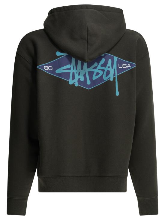  스투시 후드 티셔츠 1186030001BLACK - STUSSY