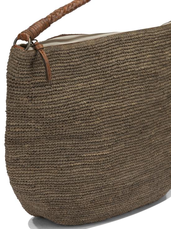 26SS 아이빌리브 토트백 UTOPIADARKTEA BROWN - IBELIEV