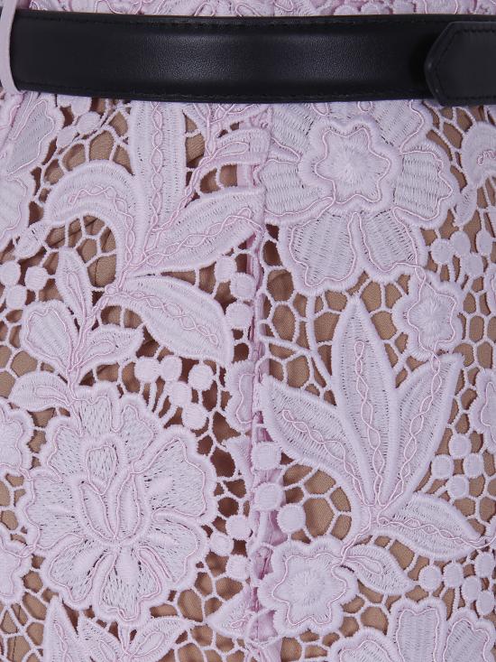 26SS 셀프 포트레이트 미디 스커트 SS26182MSK PINK PINK PURPLE - SELF PORTRAIT