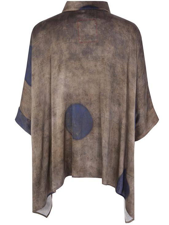 26SS 우마 왕 블라우스 UW1061098 UW063 BROWN - UMA WANG